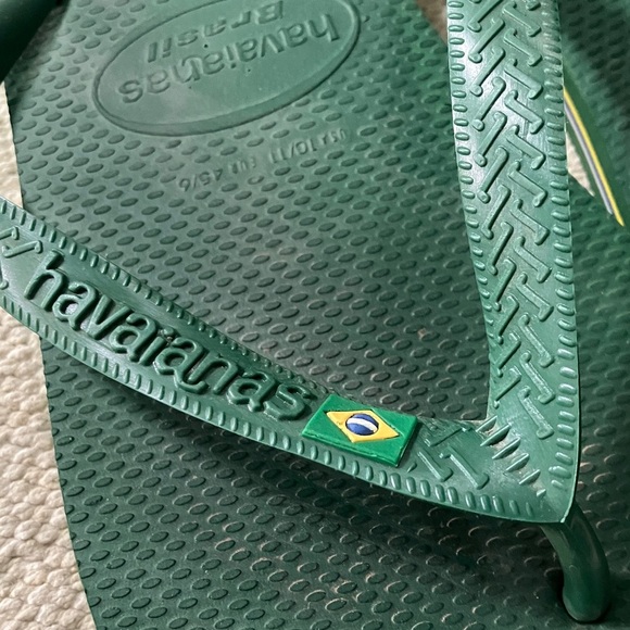 Havaianas men’s size 10 & 11 Forest Green Brazilian Sandals - Picture 2 of 16